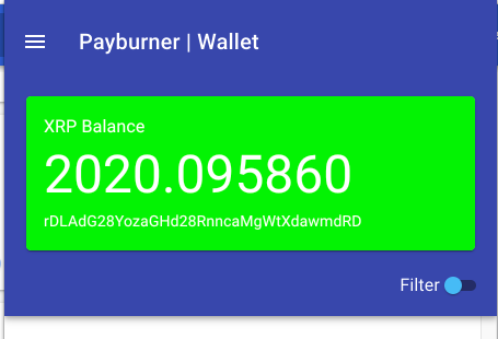 Payburner wallet